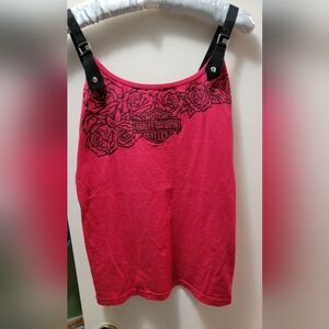 Harley-Davidson red tank